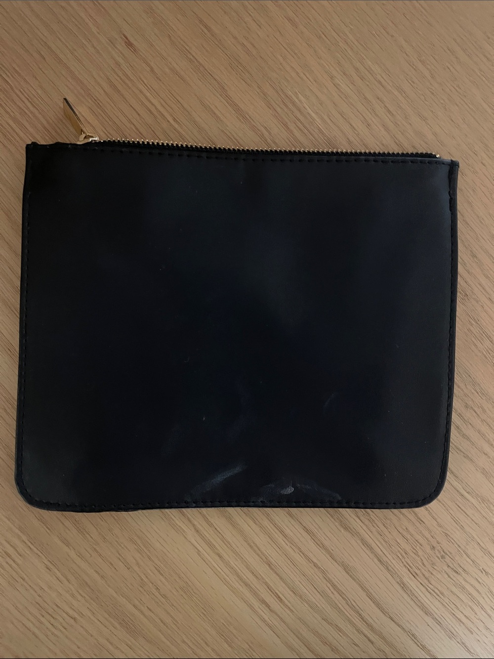 Yves Saint Laurent Black and Gold Cosmetic Pouch - Picture 2 of 2